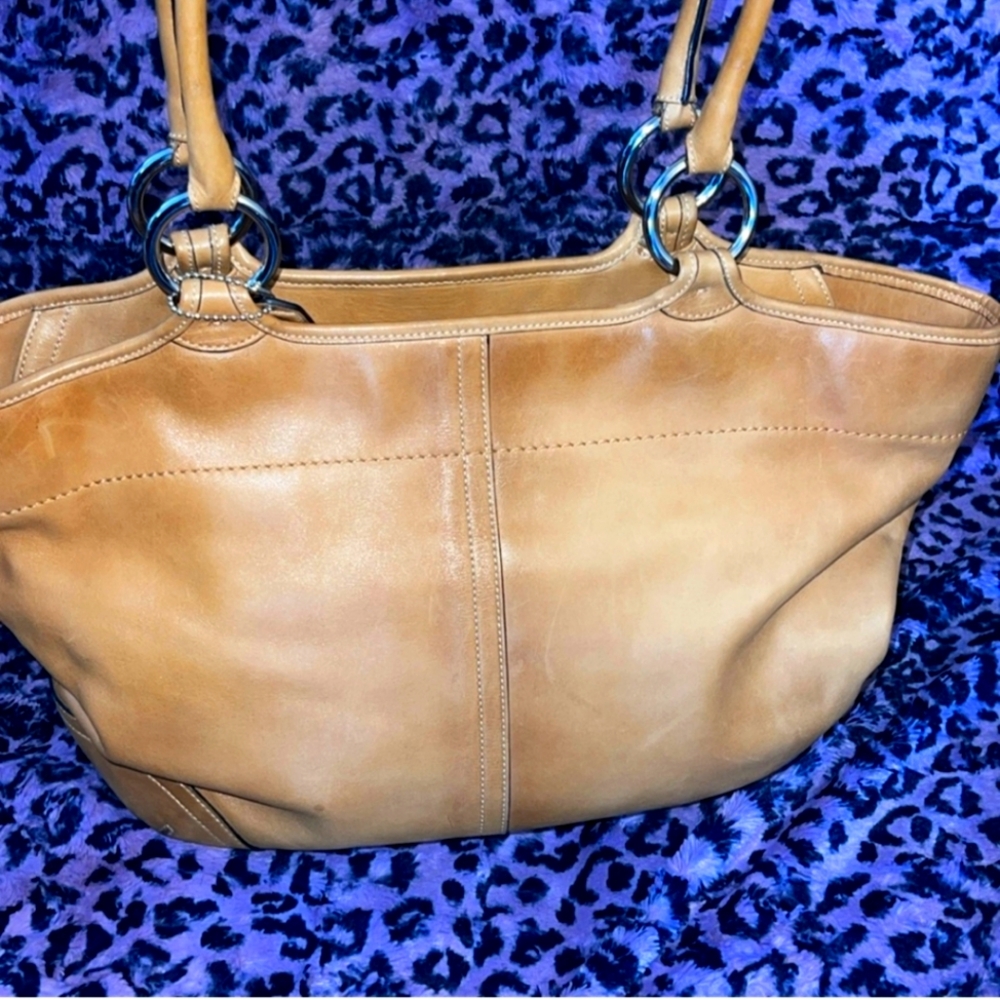 Coach Leather Tote
